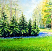 Five-Evergreens-2-painting-